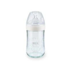 NUK Biberon Nature Sense Tc 240ml Silicone 0-6m M Mixte Verre