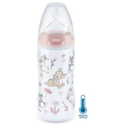 NUK Biberon Fc+ Tc 300ml Silicone 6-18m M Bambi