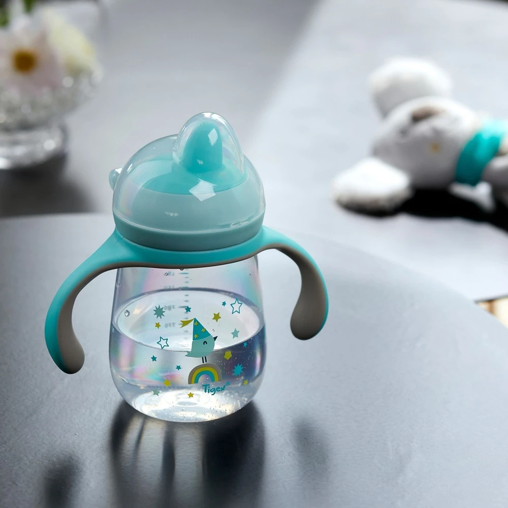 Tasse Bec Souple Anti-fuite 260ml Avec Poignées – Image 2