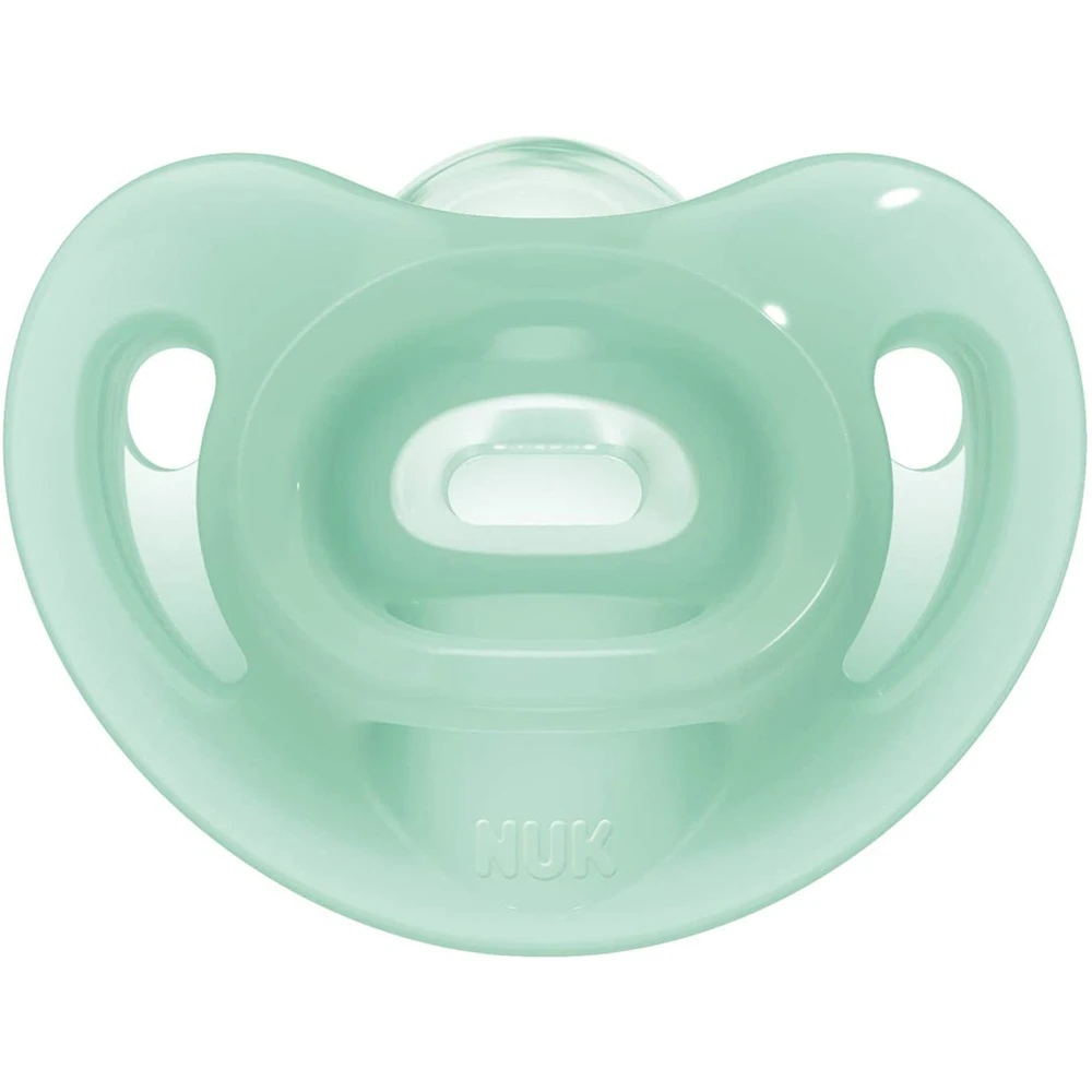 NUK Lot De 2 Sucettes Sensitive 0-6 Mois Garçon – Image 5