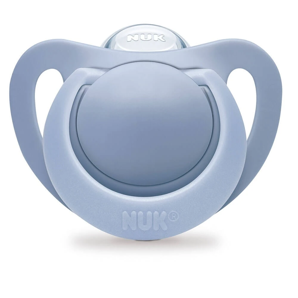 NUK Lot De 2 Sucettes Silicone Genius Taille 2 Garçon – Image 3