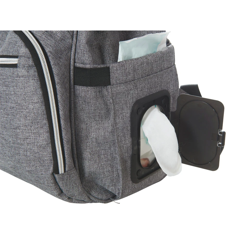 Sac à Dos à Langer Gris – Image 5