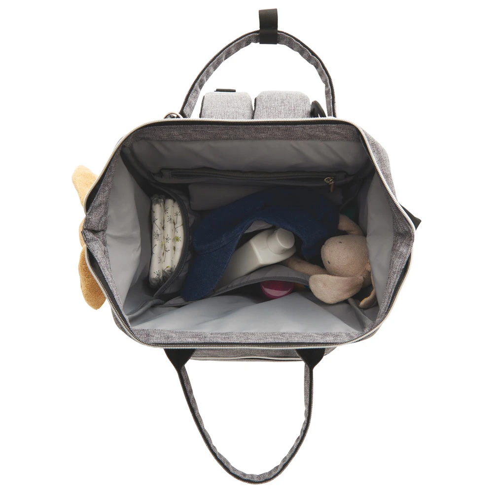 Sac à Dos à Langer Gris – Image 6