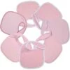 Lot De 7 Bavoirs Naissance - Rose