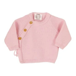 Brassière Bébé Naissance Point Mousse 0/1 Mois - Rose