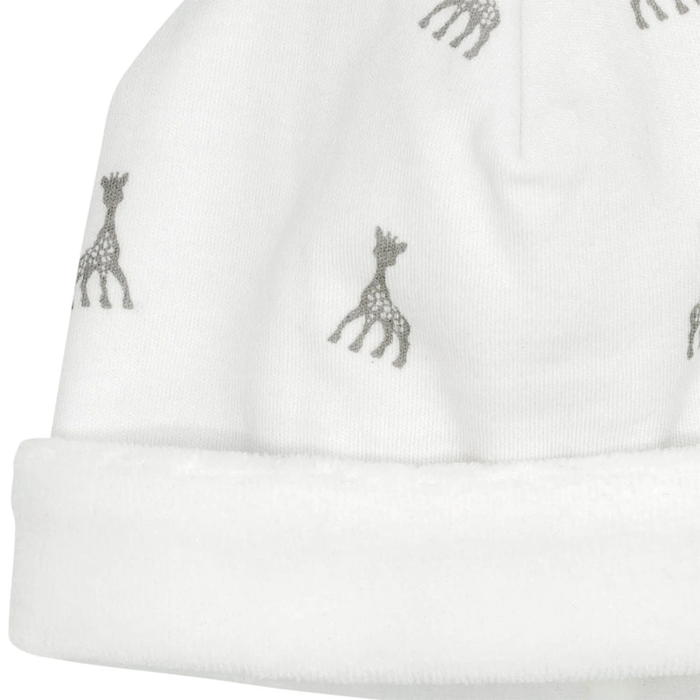 Bonnet Sophie La Girafe 0 Mois Gris – Image 2