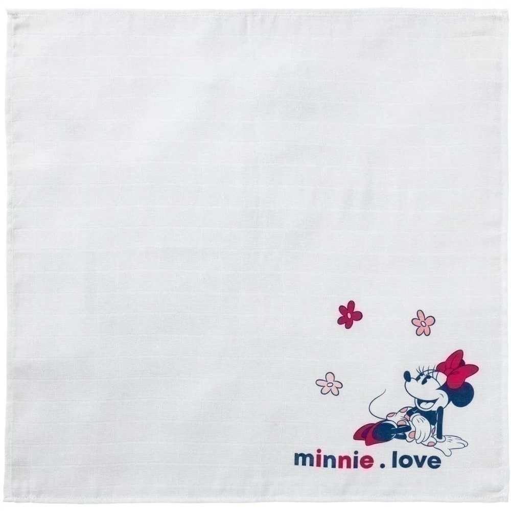 Lot De 3 Langes En Coton 60 X 60 Cm - Minnie – Image 5