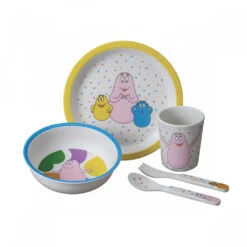 Coffret Repas 5 Pièces Barbapapa