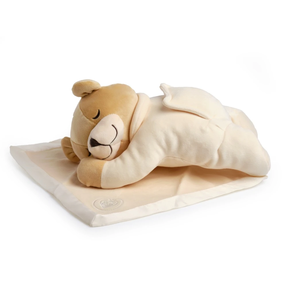 Peluche Ours écru Avec Son Intra-utérin