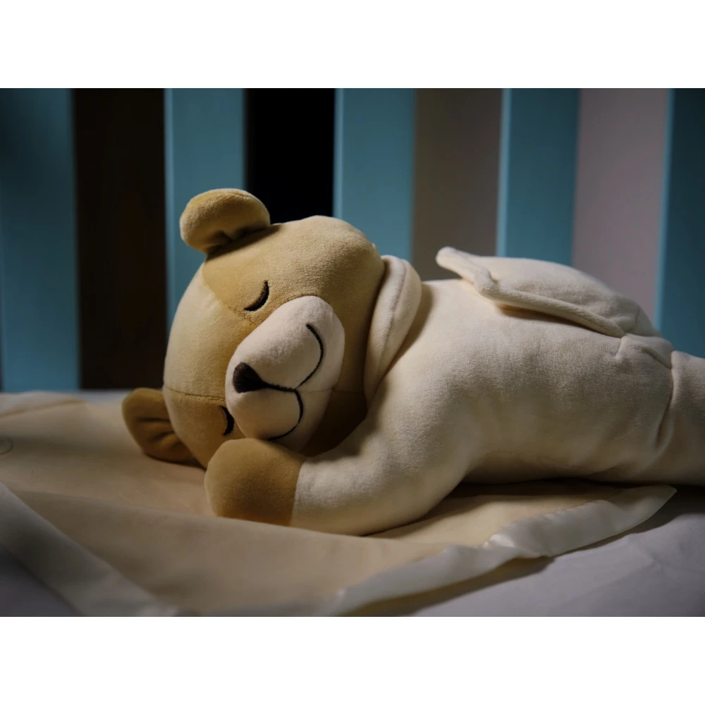 Peluche Ours écru Avec Son Intra-utérin – Image 7