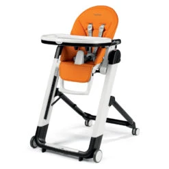 PEG PEREGO Chaise Haute Bébé Follow Me Siesta Arancia