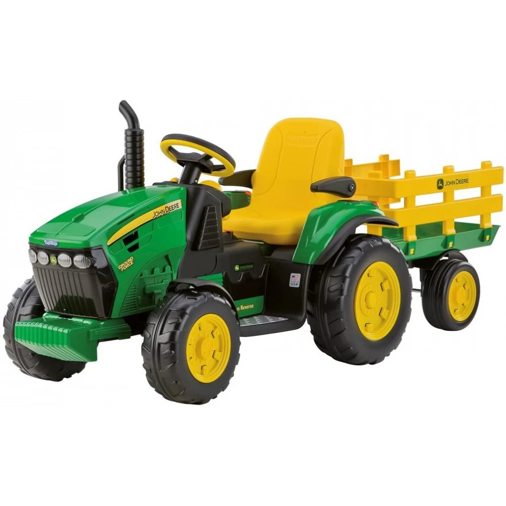 PEG PEREGO Véhicule Tracteur électrique John Deere Ground Force 12v