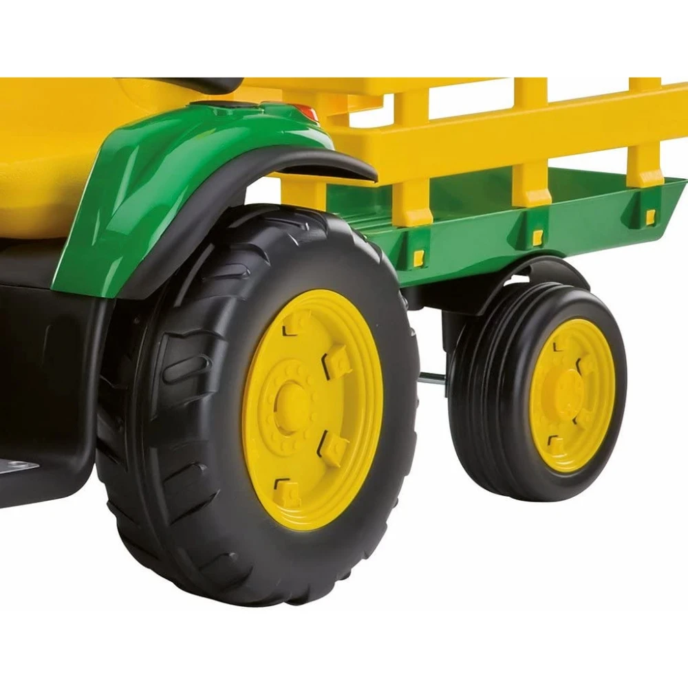 PEG PEREGO Véhicule Tracteur électrique John Deere Ground Force 12v – Image 3