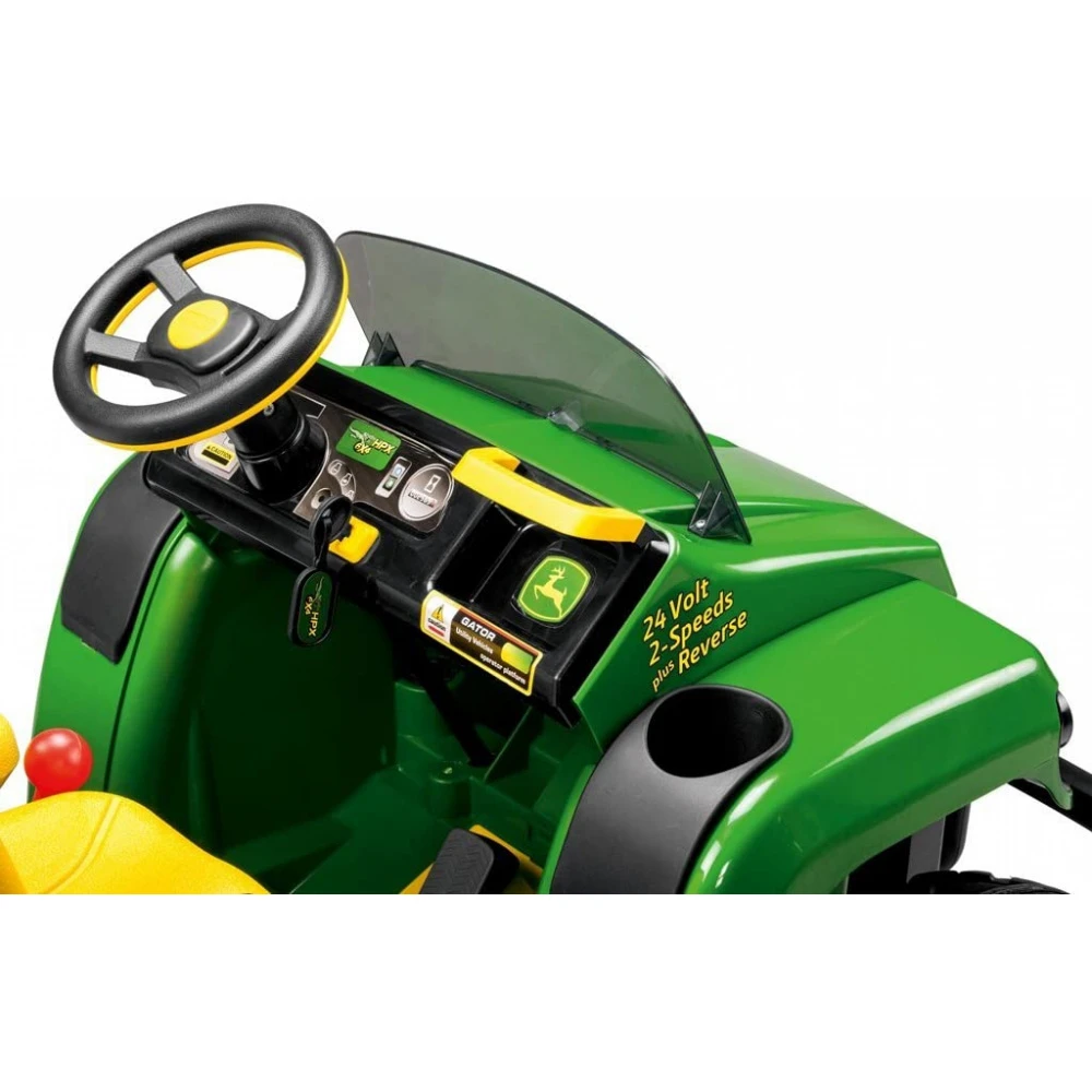 PEG PEREGO Véhicule Tracteur électrique John Deere Gator 12v – Image 7