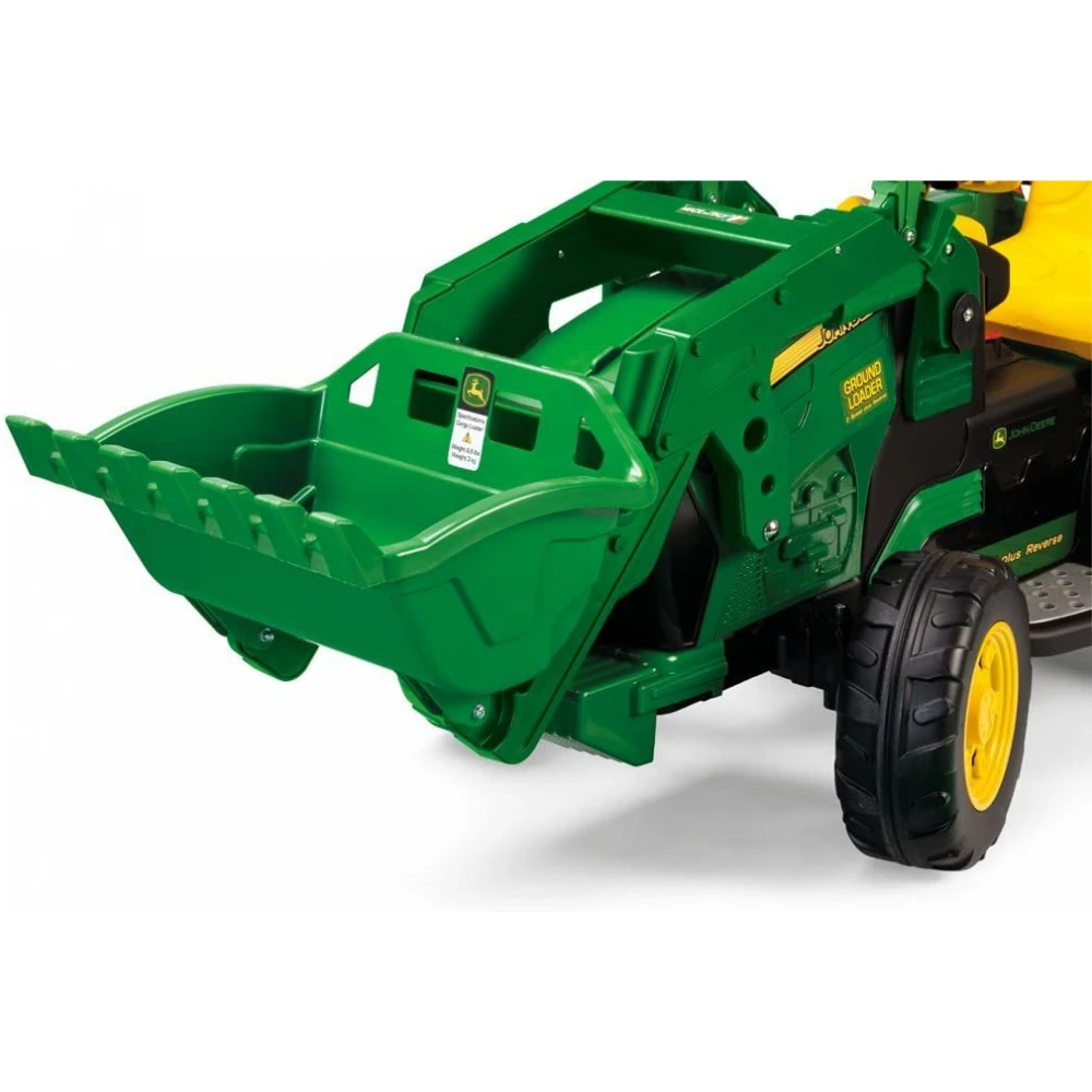 PEG PEREGO Véhicule Tracteur électrique John Deere Loader 12v – Image 4