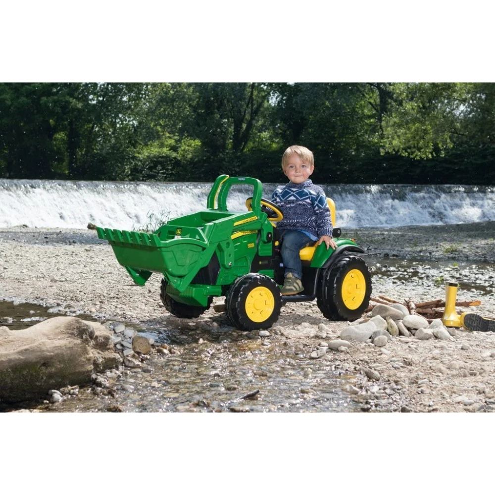 PEG PEREGO Véhicule Tracteur électrique John Deere Loader 12v – Image 6