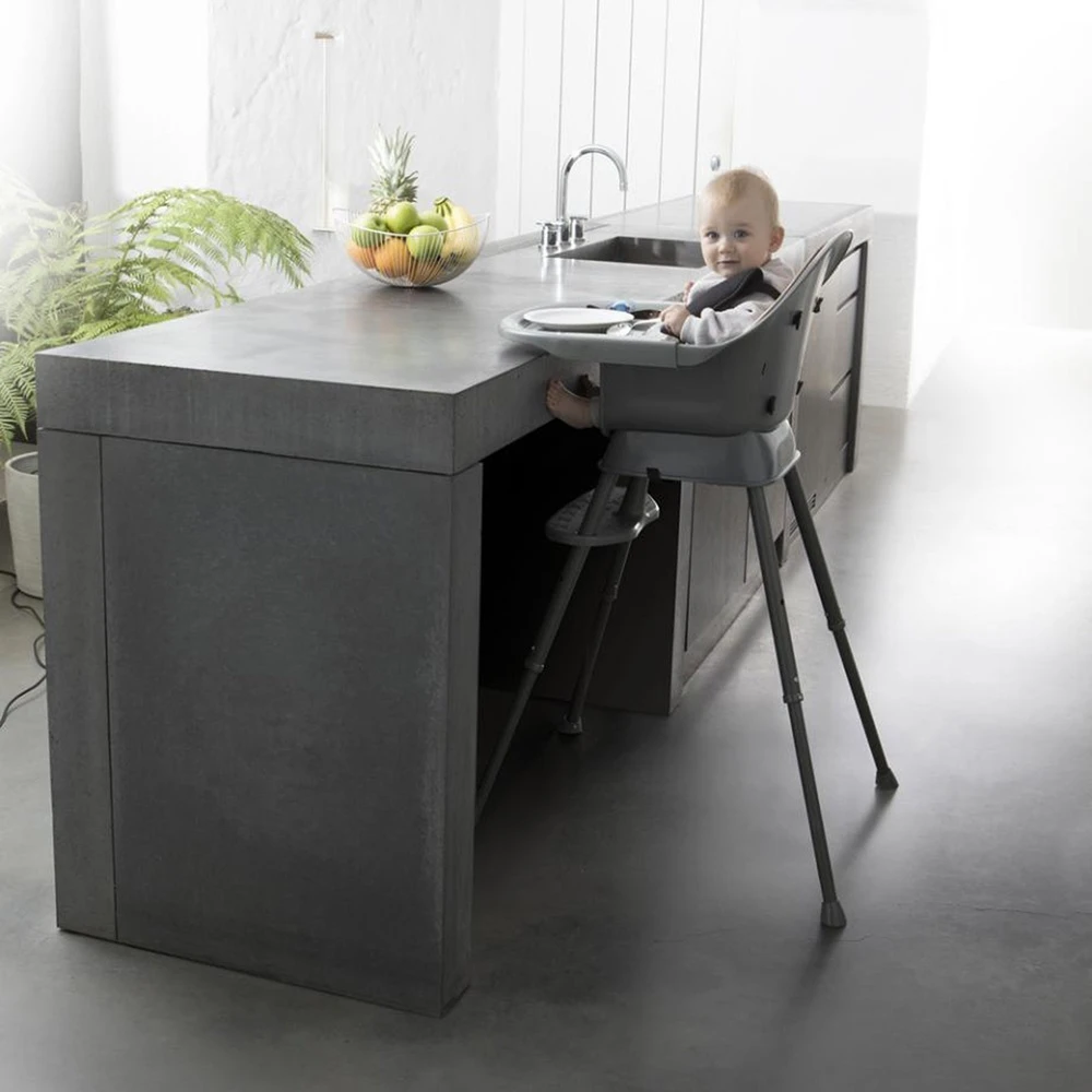 Chaise Haute Bébé Evolutive Ultimo 3 Grey – Image 7