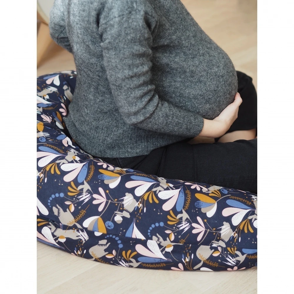 Beaba Coussin D'allaitement Big Flopsy Jersey Imprimé Lorena – Image 5