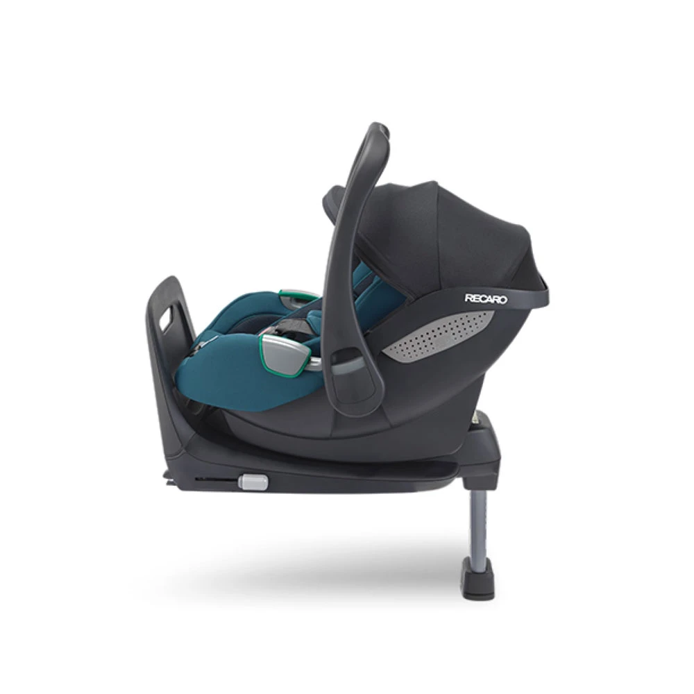 Recaro Pack Poussette Duo Celona Alu Assise Teal Green Avec Siège Auto Avan I-size Teal Green + Base I-size – Image 4