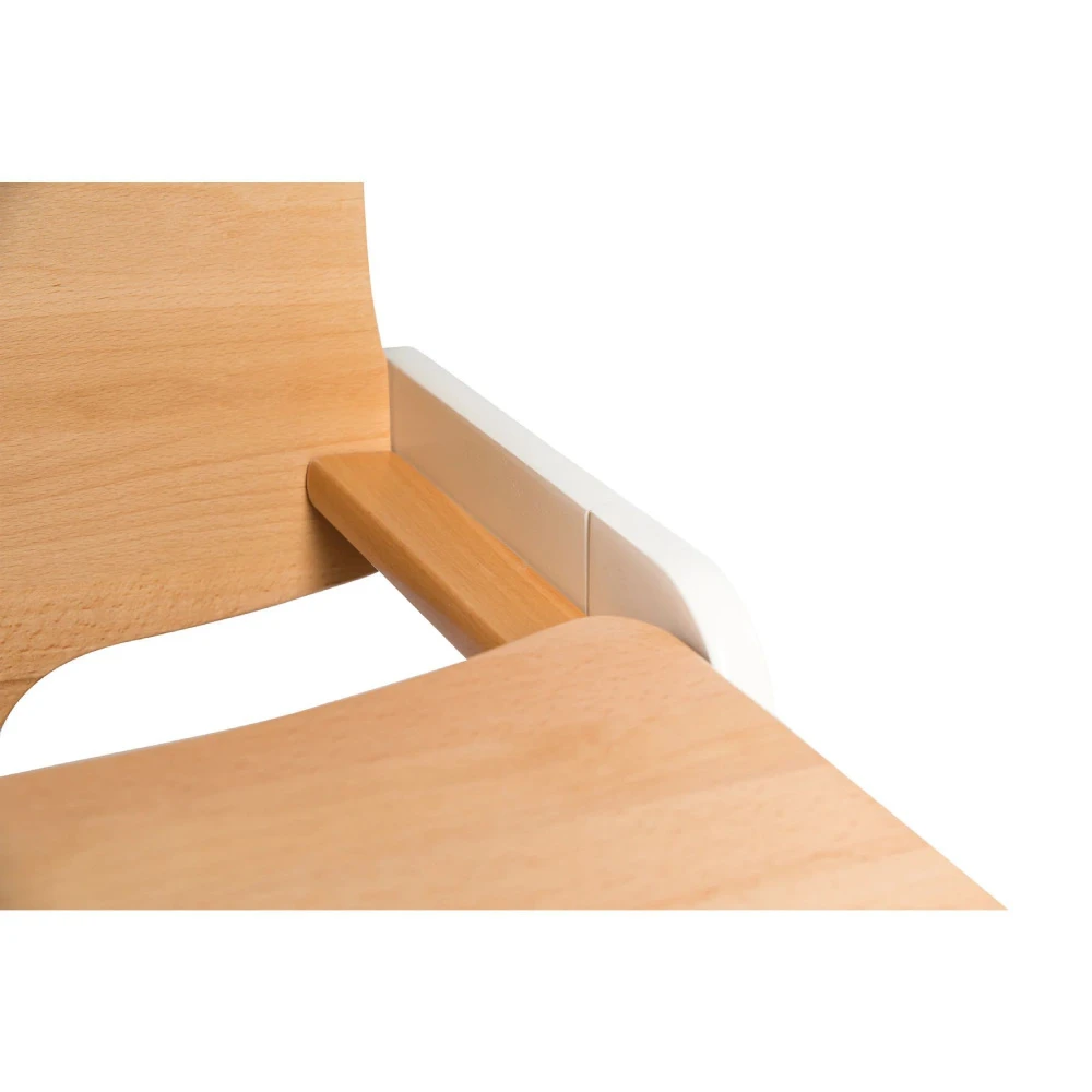 Roba Chaise Haute évolutive Chaise Haute évolutive "kid Up" Bois Massif Blanc Et Nature – Image 5