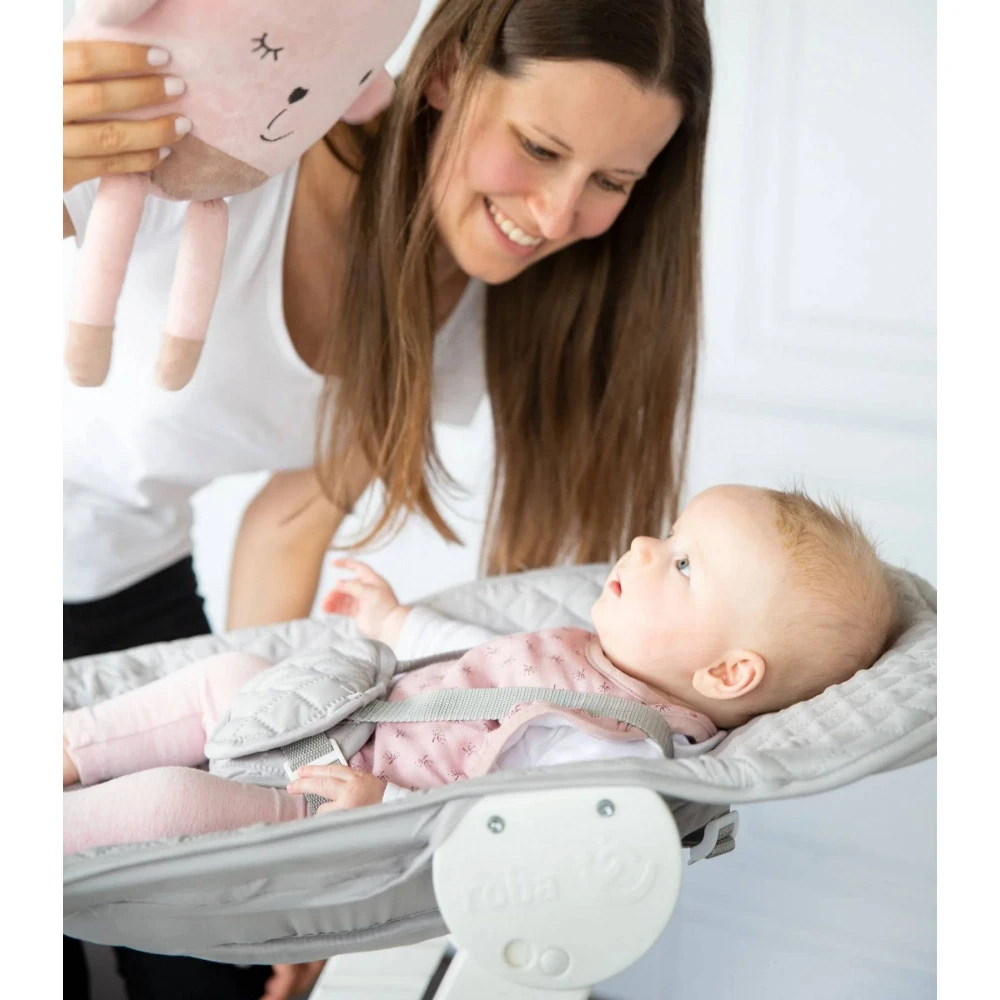 Chaise Haute évolutive 2-en-1 Born Up Roba Style - Blanc – Image 11