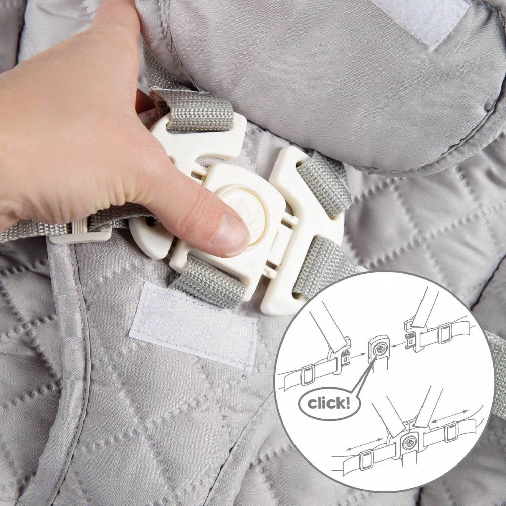 Chaise Haute évolutive 2-en-1 Born Up Roba Style - Blanc – Image 5