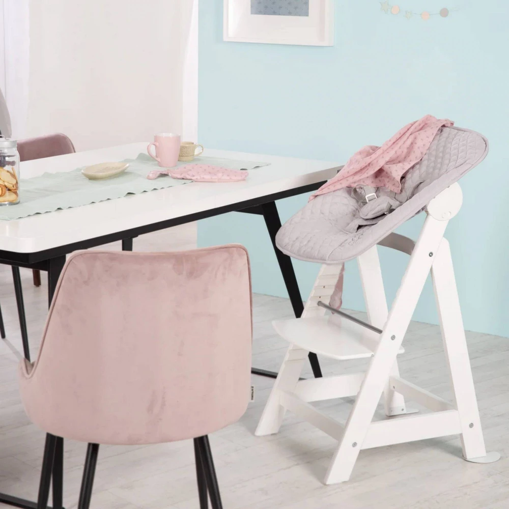 Chaise Haute évolutive 2-en-1 Born Up Roba Style - Blanc – Image 8