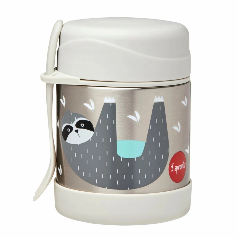 3 Sprouts Lunch Box Isotherme Enfant Paresseux