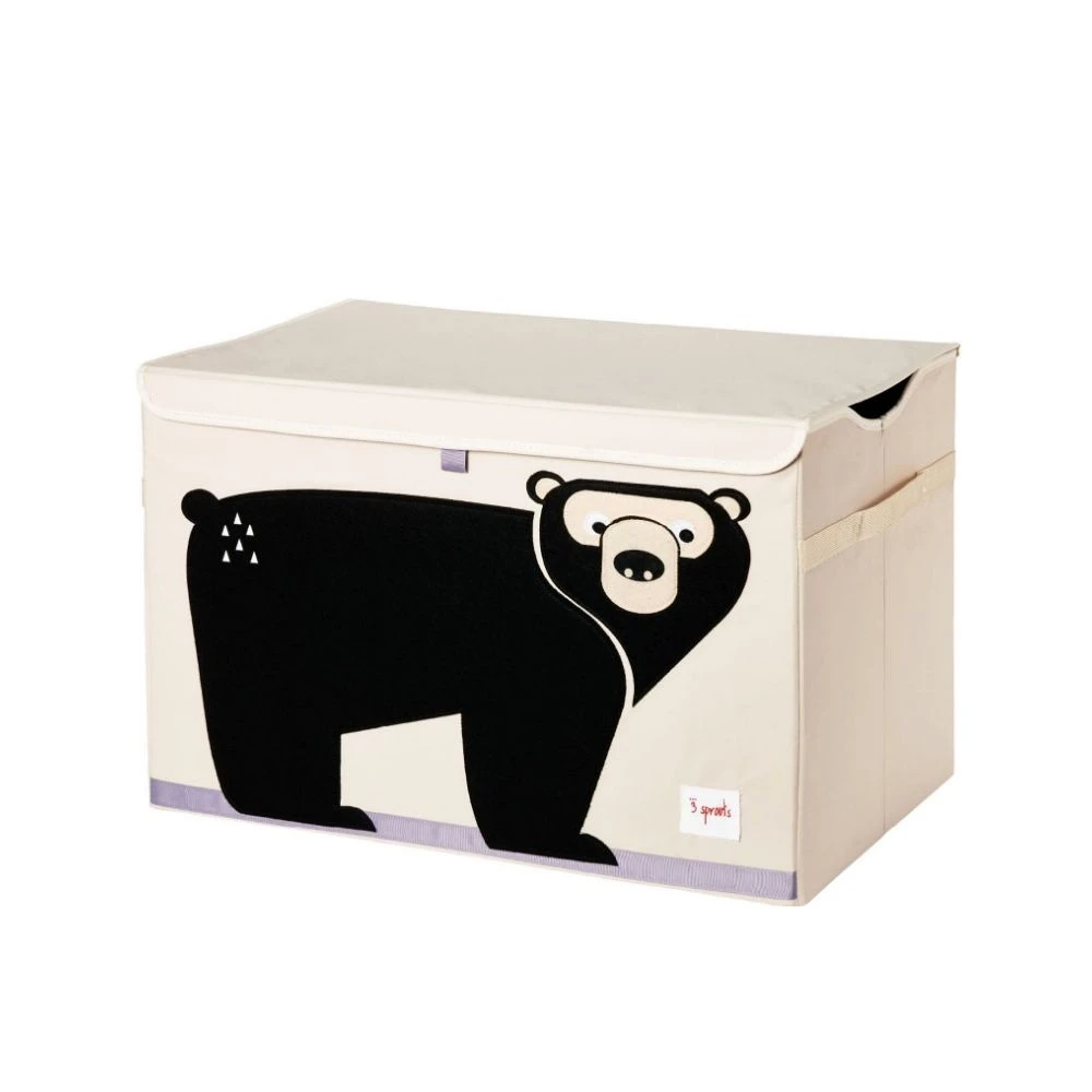 3 Sprouts Coffre à Jouets Ours