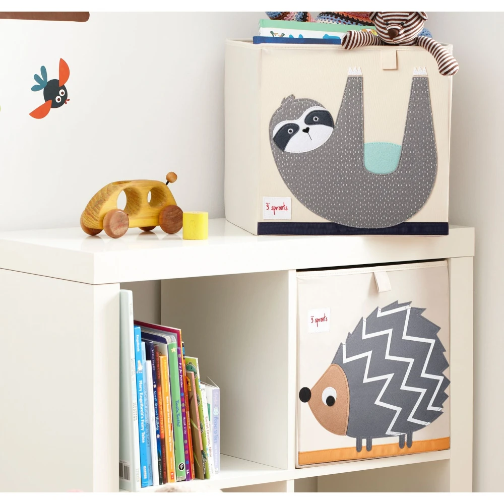 3 Sprouts Cube De Rangement Paresseux 33 X 33 Cm – Image 2