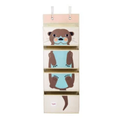 3 Sprouts Rangement Mural Enfant Loutre