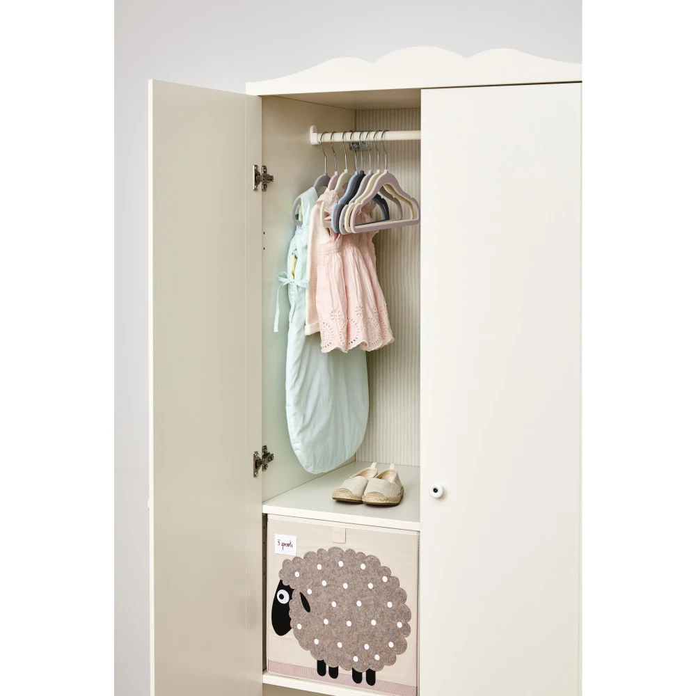 3 Sprouts Cube De Rangement Kangourou 33 X 33 Cm – Image 3