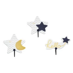 Set De 3 Patères Hello