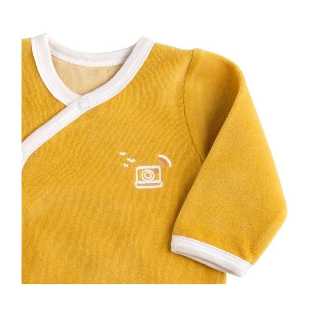 Pyjama Bébé 3 Mois Jaune Sunlight – Image 2