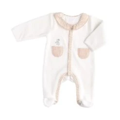Pyjama Bébé 1 Mois Avec Col Nude Botanica