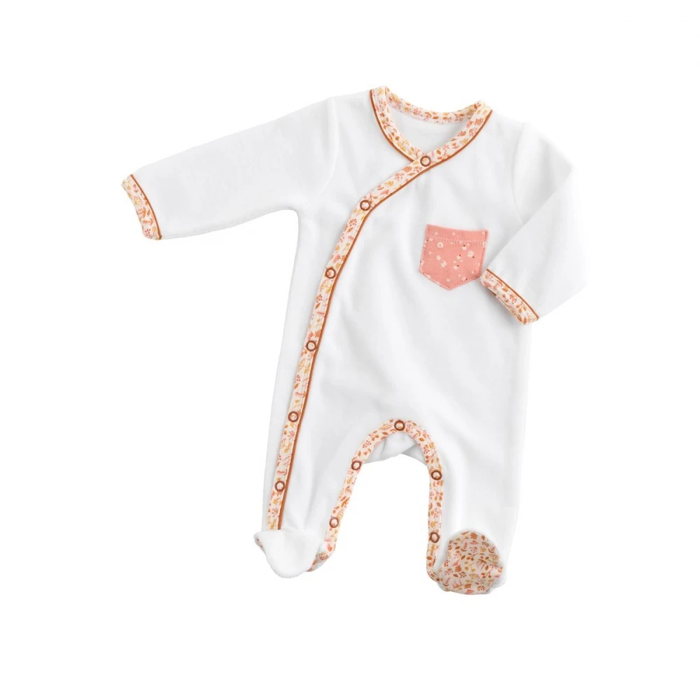 Pyjama Bébé Blanc 3 Mois Esmée