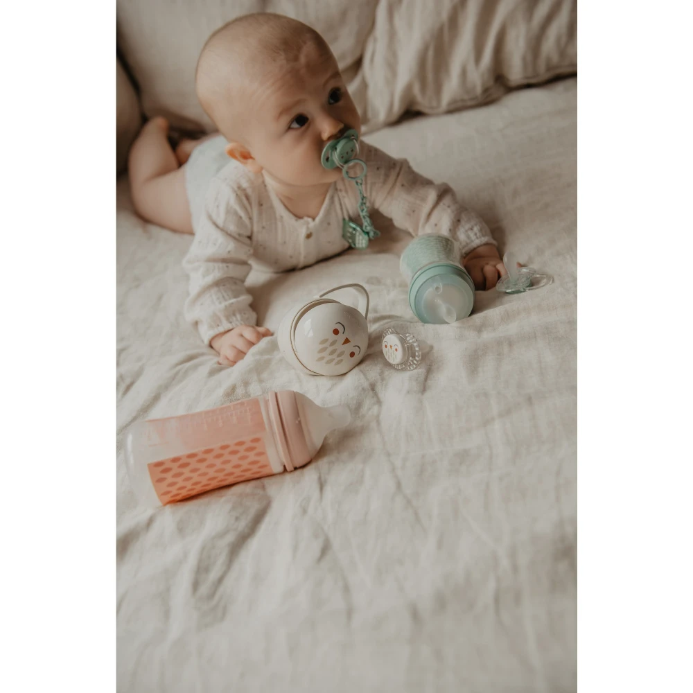 Suavinex Coffret Biberons Welcome Baby Set Bonhomia Gris – Image 6