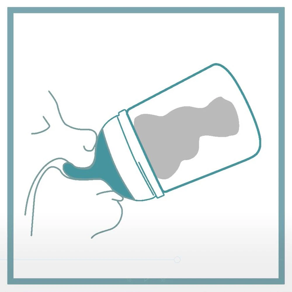 Suavinex Pack Biberon Zéro Zéro 270 Ml Débit Moyen + Tétine + Poche Silicone – Image 5