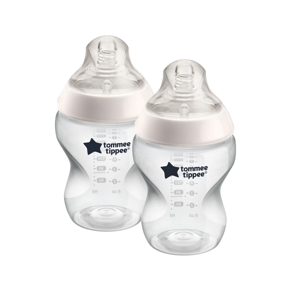 Tommee Tippee Lot De 2 Biberons Closer To Nature 260ml