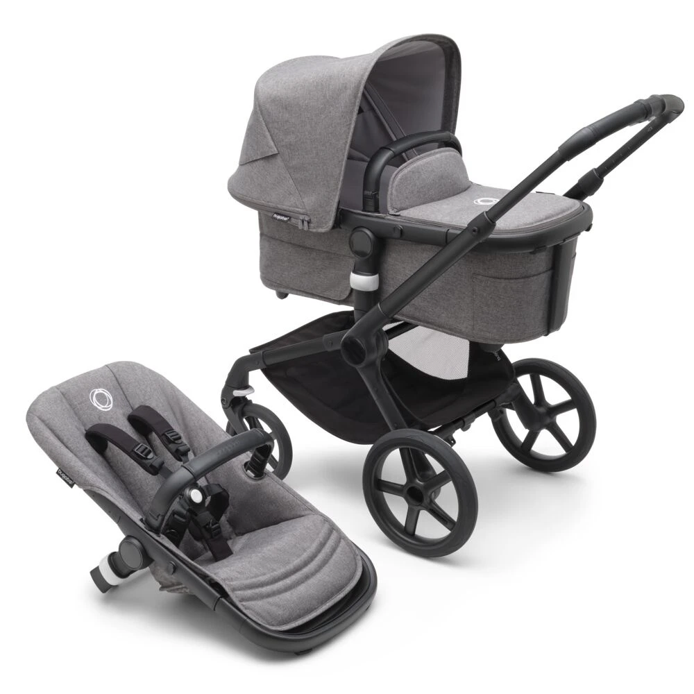 Bugaboo Pack Poussette Duo Fox 5 Gris – Image 2