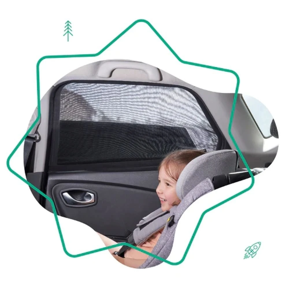 Badabulle Lot De 2 Pare-soleils Chaussette – Image 3