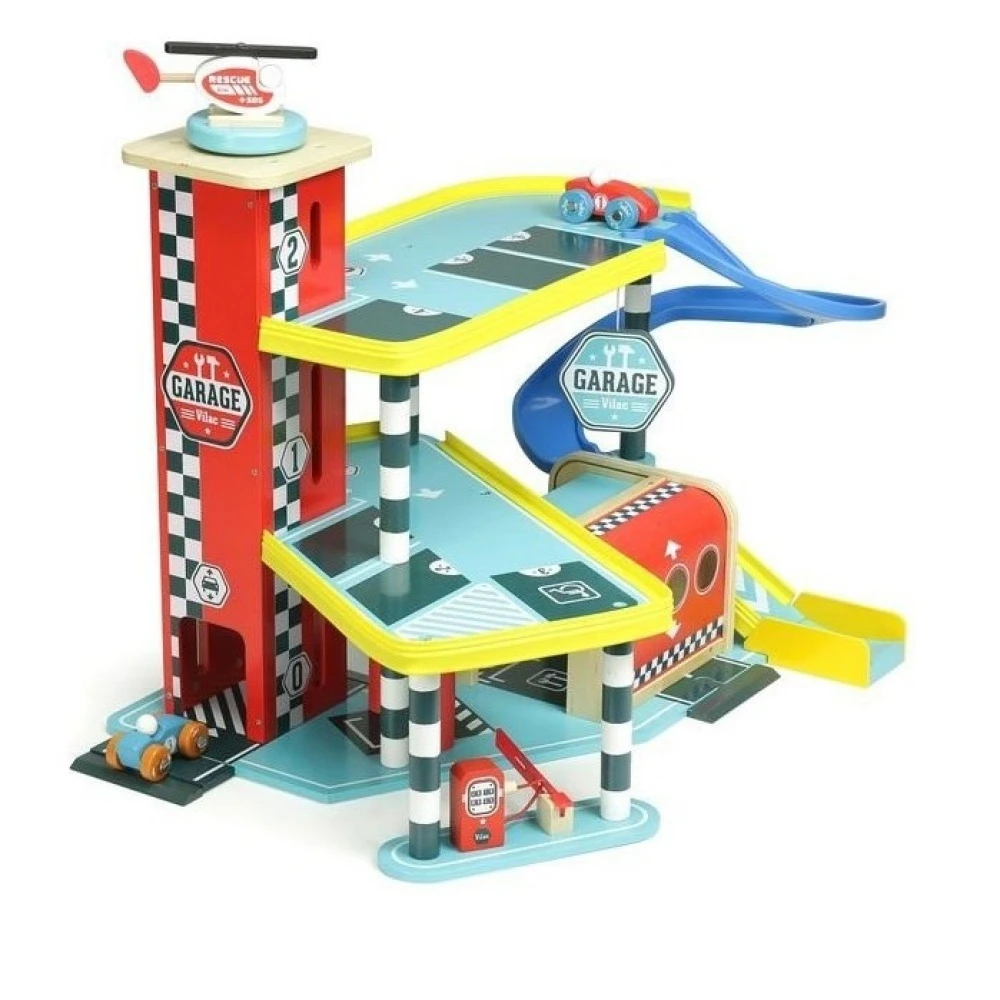 Jouet En Bois Garage Vilacity – Image 2