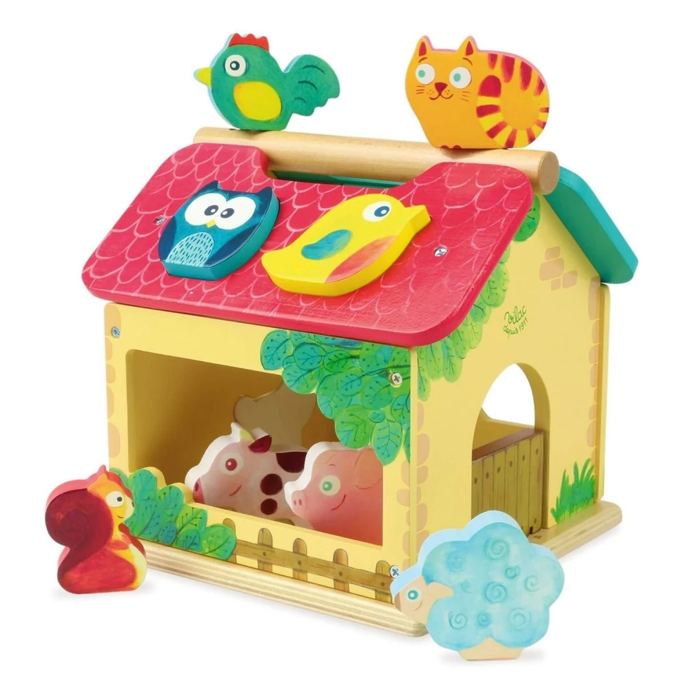 Vilac Jeu De Formes Ferme – Image 2