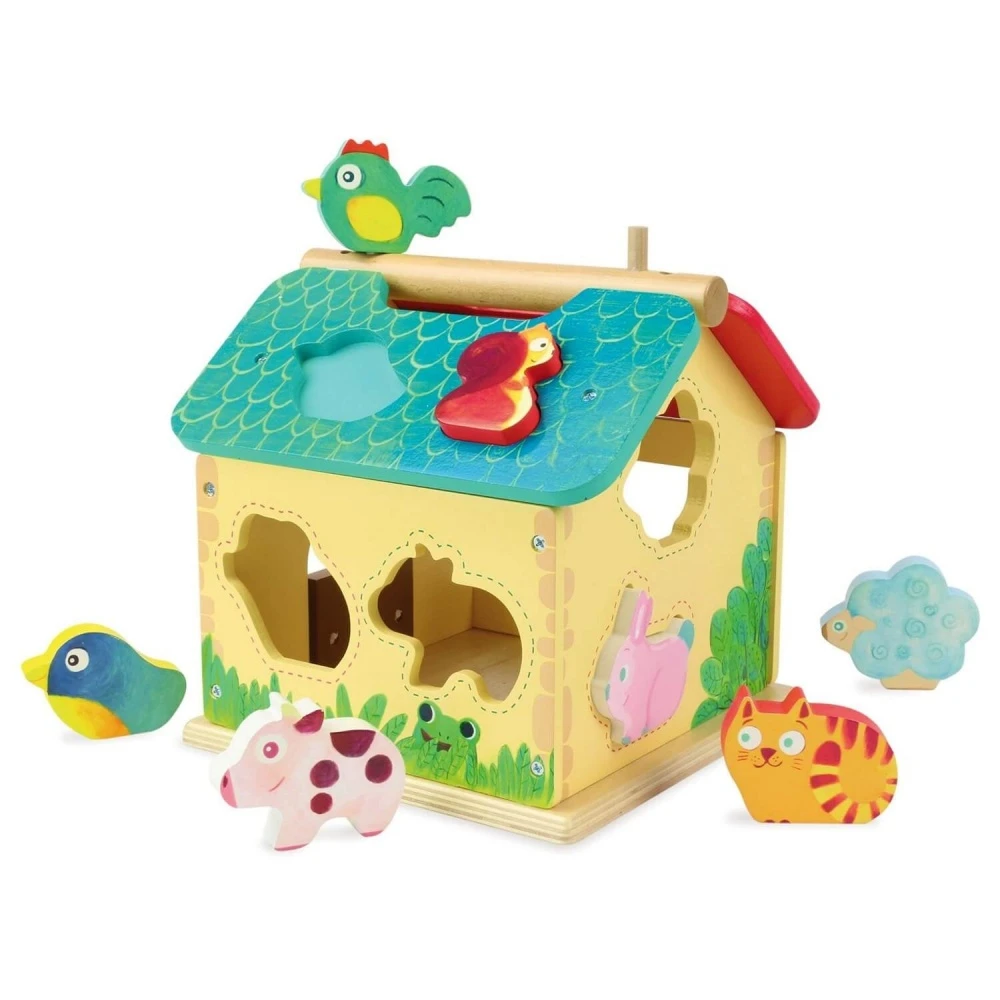 Vilac Jeu De Formes Ferme – Image 3