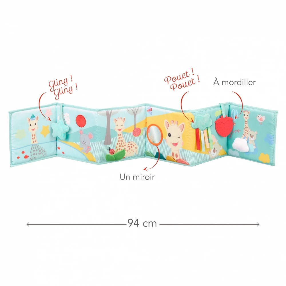 Livre D'éveil à Déplier Sophie La Girafe – Image 4